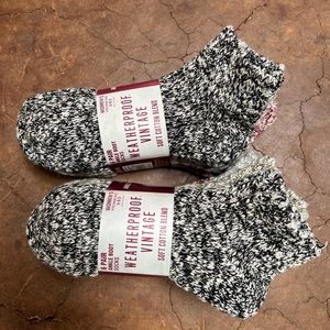 Weatherproof vintage cotton blend ankle socks NEW